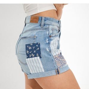American Eagle Patch Shorts